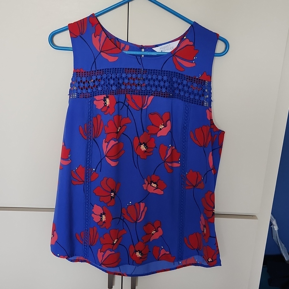 Market and Spruce (stitch fix) shirt, Floral
